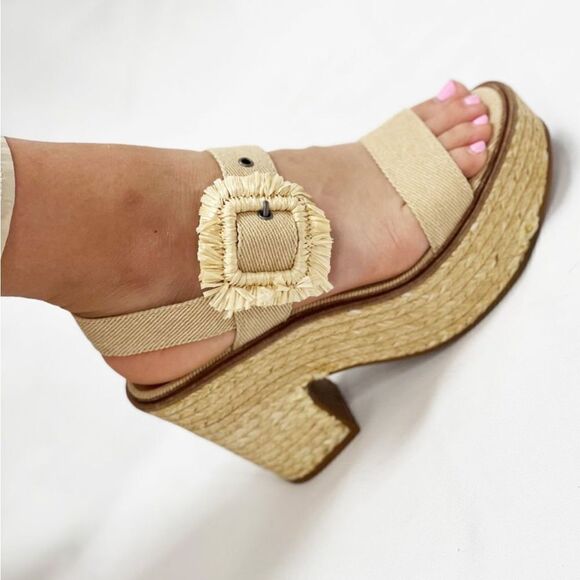 Lucky brand YIDRIS ESPADRILLE PLATFORM SANDAL - Picture 2 of 10